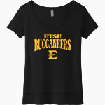 East Tennessee State University Buccaneers <span class="pdp-name-mascot">ETSU Buccaneers</span> Next Level Women's Festival Scoop Neck Tee Front Thumbnail