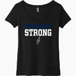 Paul Duke STEM Trailblazers <span class="pdp-name-mascot">Paul Duke High School Trailblazers</span> Next Level Women's Festival Scoop Neck Tee Front Thumbnail