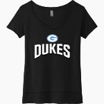 ESSEXVILLE-GARBER HIGH SCHOOL DUKES Next Level Women's Festival Scoop Neck Tee Front Thumbnail