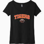 COCOA HIGH SCHOOL TIGERS Next Level Women's Festival Scoop Neck Tee Front Thumbnail