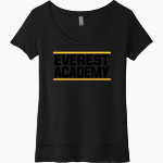 Everest Academy <span class="pdp-name-mascot">Everest Mountaineers</span> Next Level Women's Festival Scoop Neck Tee Front Thumbnail