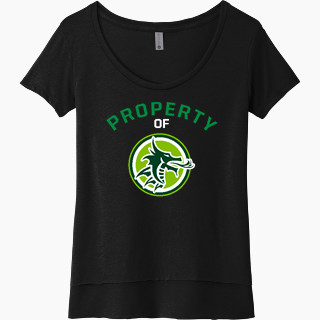 Next Level Women's Festival Scoop Neck Tee