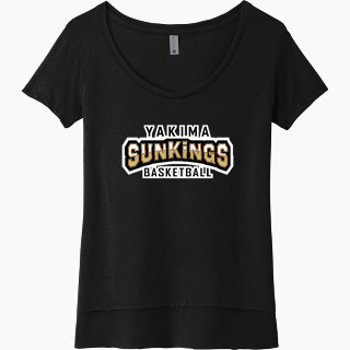 Next Level Women's Festival Scoop Neck Tee