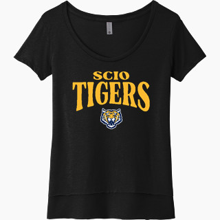 Next Level Women's Festival Scoop Neck Tee