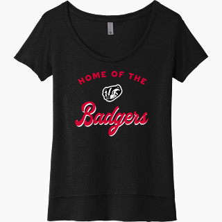 Next Level Women's Festival Scoop Neck Tee