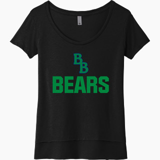 Next Level Women's Festival Scoop Neck Tee