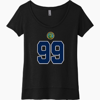 Next Level Women's Festival Scoop Neck Tee