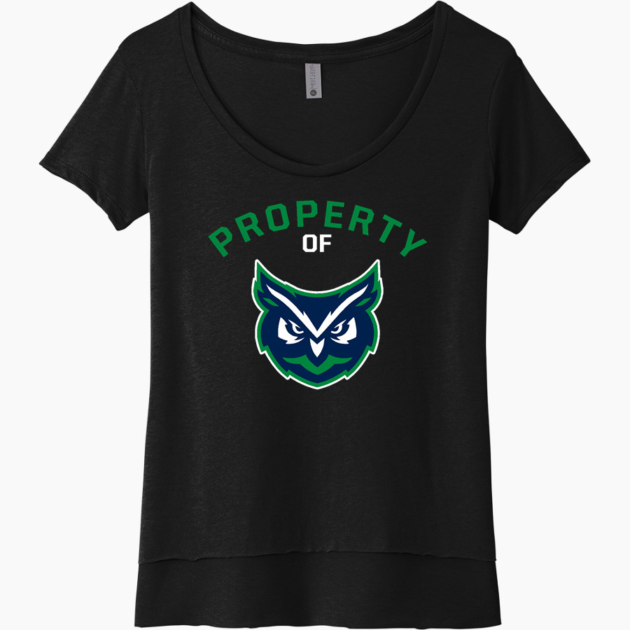 Warren Wilson Owls Next Level Women's Festival Scoop Neck Tee