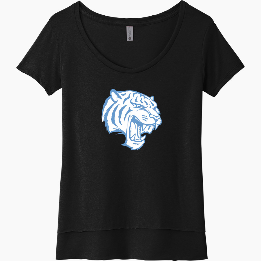 University Of Nashville Tigers Next Level Women's Festival Scoop Neck Tee