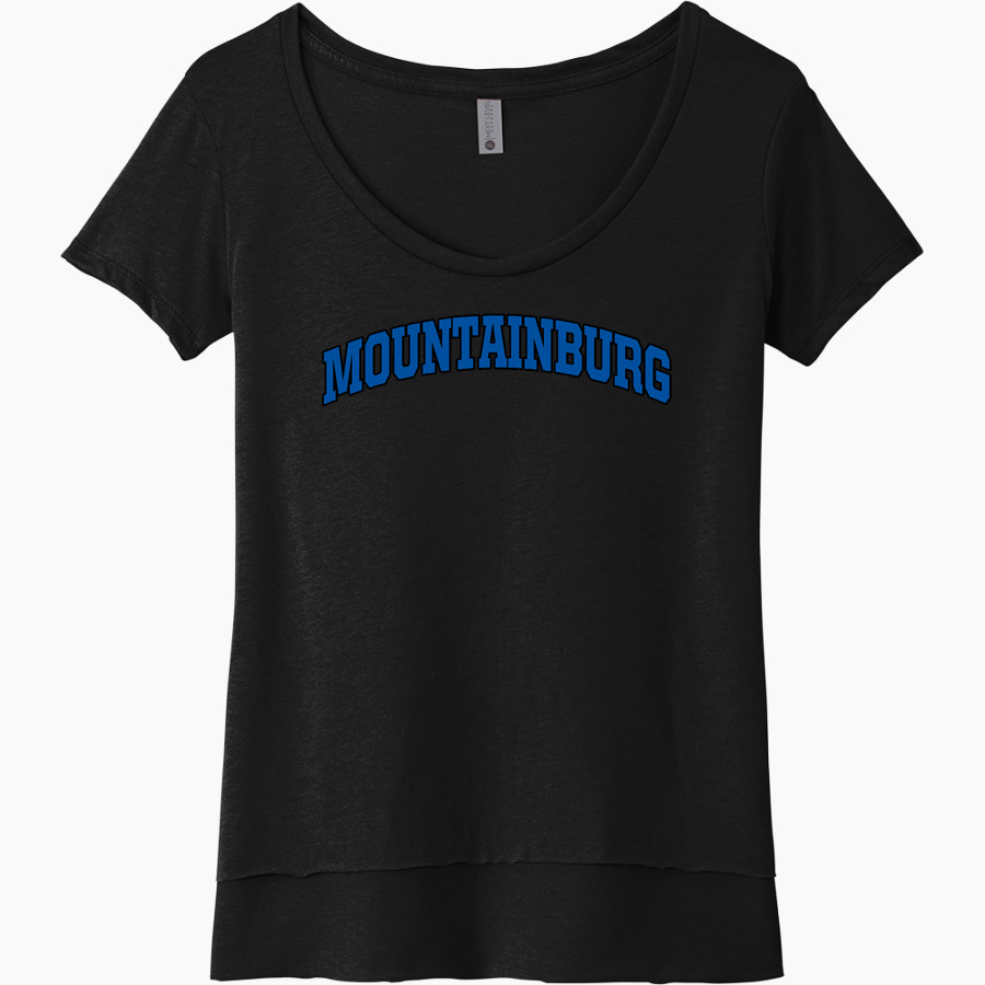 Mountainburg Dragons <span class="pdp-name-mascot">Mountainburg Dragons</span> Next Level Women's Festival Scoop Neck Tee