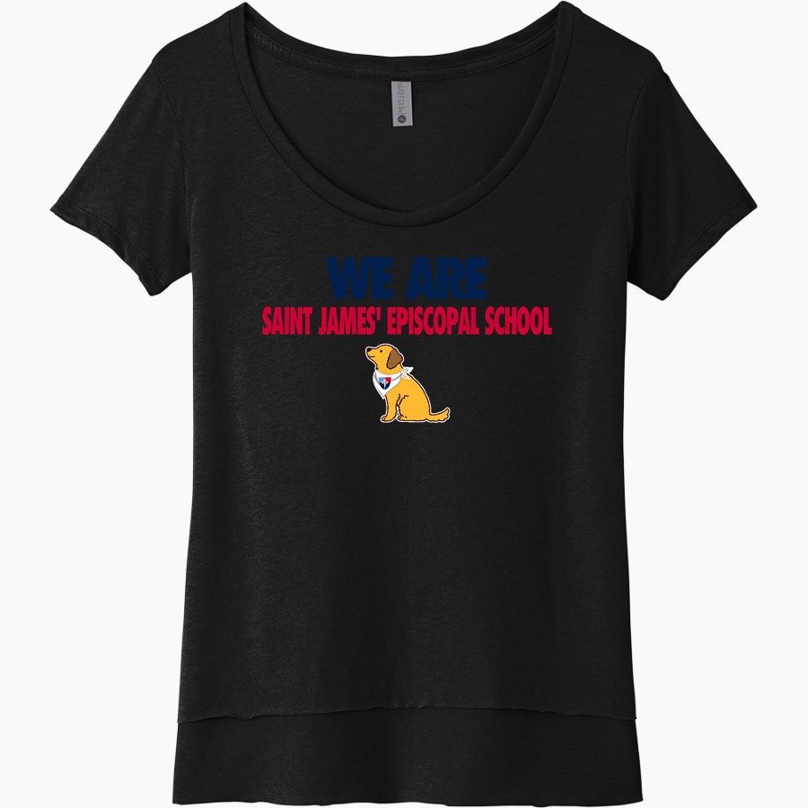 Saint James' Saint James' Next Level Women's Festival Scoop Neck Tee