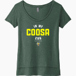 Coosa Bobcats <span class="pdp-name-mascot">Coosa Bobcats</span> Next Level Women's Festival Scoop Neck Tee Front Thumbnail