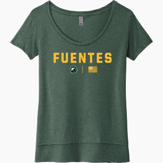 Next Level Women's Festival Scoop Neck Tee