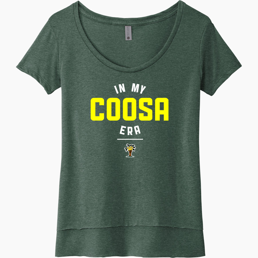 Coosa Bobcats <span class="pdp-name-mascot">Coosa Bobcats</span> Next Level Women's Festival Scoop Neck Tee