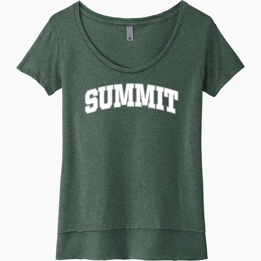 Summit High School Storm <span class="pdp-name-mascot">Summit High School Storm</span> Next Level Women's Festival Scoop Neck Tee