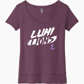 Next Level Women's Festival Scoop Neck Tee