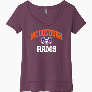 Next Level Women's Festival Scoop Neck Tee