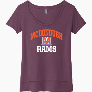 Next Level Women's Festival Scoop Neck Tee