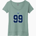 St. Patrick's Academy Wolfhounds <span class="pdp-name-mascot">Great Falls Central Catholic H S Mustangs</span> Next Level Women's Festival Scoop Neck Tee Front Thumbnail