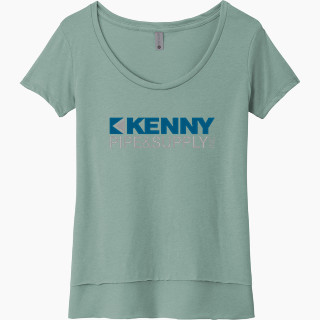 Next Level Women's Festival Scoop Neck Tee