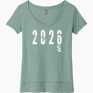 Next Level Women's Festival Scoop Neck Tee