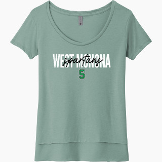Next Level Women's Festival Scoop Neck Tee
