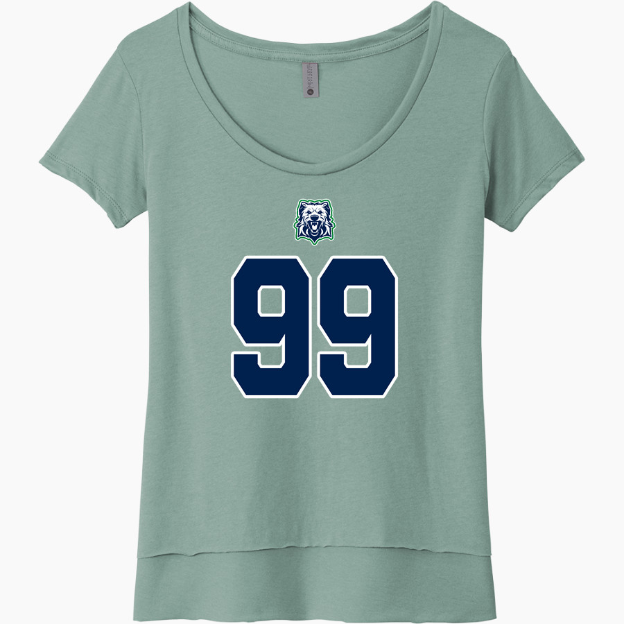 St. Patrick's Academy Wolfhounds <span class="pdp-name-mascot">Great Falls Central Catholic H S Mustangs</span> Next Level Women's Festival Scoop Neck Tee