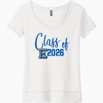 EDEN HIGH SCHOOL BULLDOGS <span class="pdp-name-mascot">EDEN BULLDOGS /LADY</span> Next Level Women's Festival Scoop Neck Tee Front Thumbnail