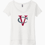 Vassar Brewers <span class="pdp-name-mascot">Vassar College Brewers</span> Next Level Women's Festival Scoop Neck Tee Front Thumbnail