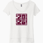 Renaissance Knights <span class="pdp-name-mascot">Renaissance Knights</span> Next Level Women's Festival Scoop Neck Tee Front Thumbnail