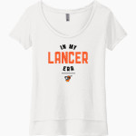 LINCOLNWOOD HIGH SCHOOL LANCERS Next Level Women's Festival Scoop Neck Tee Front Thumbnail