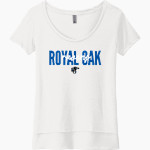 ROYAL OAK HIGH SCHOOL RAVENS <span class="pdp-name-mascot">ROYAL OAK RAVENS</span> Next Level Women's Festival Scoop Neck Tee Front Thumbnail