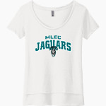 Miami Lakes Jaguars Next Level Women's Festival Scoop Neck Tee Front Thumbnail
