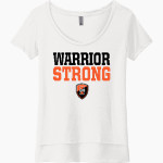 Official Store of the Warriors Next Level Women's Festival Scoop Neck Tee Front Thumbnail