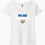 BACON ACADEMY BOBCATS <span class="pdp-name-mascot">BACON ACADEMY BOBCATS</span> Next Level Women's Festival Scoop Neck Tee Front Thumbnail