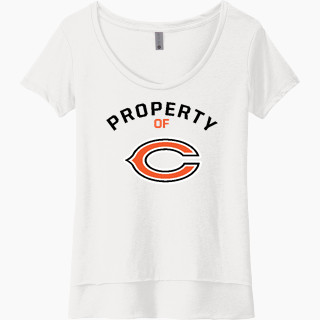 Next Level Women's Festival Scoop Neck Tee