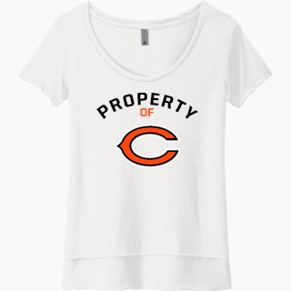 Next Level Women's Festival Scoop Neck Tee