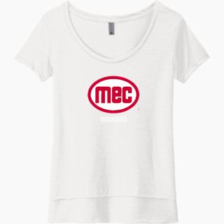 Next Level Women's Festival Scoop Neck Tee