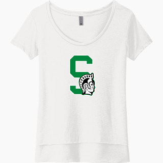 Next Level Women's Festival Scoop Neck Tee