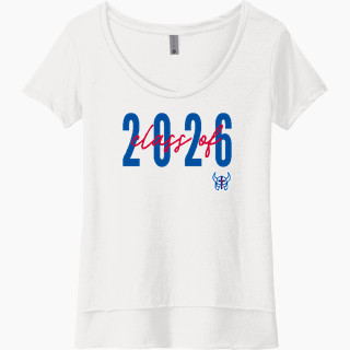 Next Level Women's Festival Scoop Neck Tee