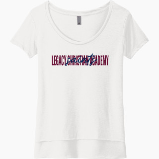 Next Level Women's Festival Scoop Neck Tee