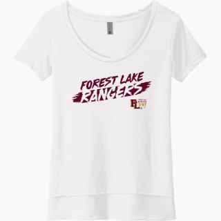 Next Level Women's Festival Scoop Neck Tee