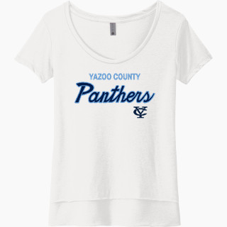 Next Level Women's Festival Scoop Neck Tee