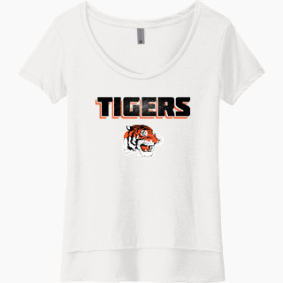 Next Level Women's Festival Scoop Neck Tee