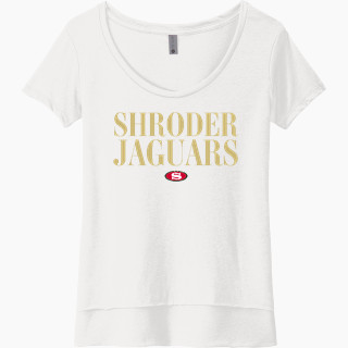 Next Level Women's Festival Scoop Neck Tee