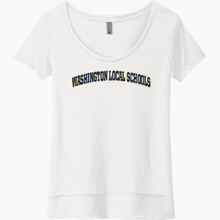 Next Level Women's Festival Scoop Neck Tee