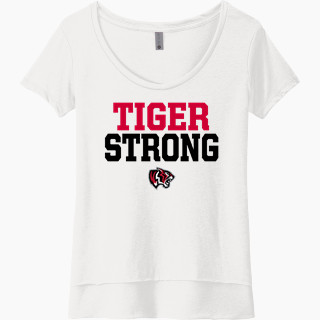 Next Level Women's Festival Scoop Neck Tee