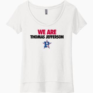 Next Level Women's Festival Scoop Neck Tee