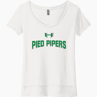 Next Level Women's Festival Scoop Neck Tee