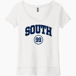 Next Level Women's Festival Scoop Neck Tee